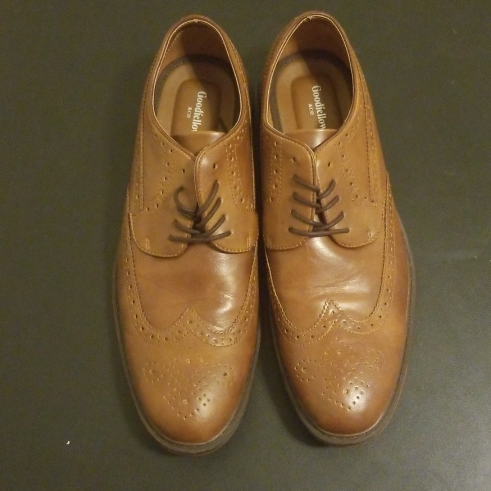 Goodfellow brown dress shoes
